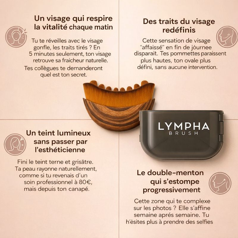 Brosse de massage Lymphatique